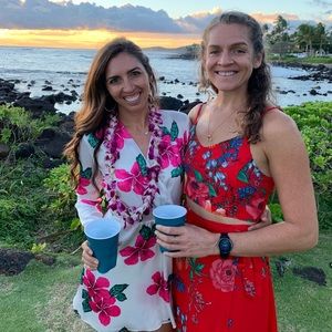 LuLus Red Floral Two-Piece Set 💃🏻🌺